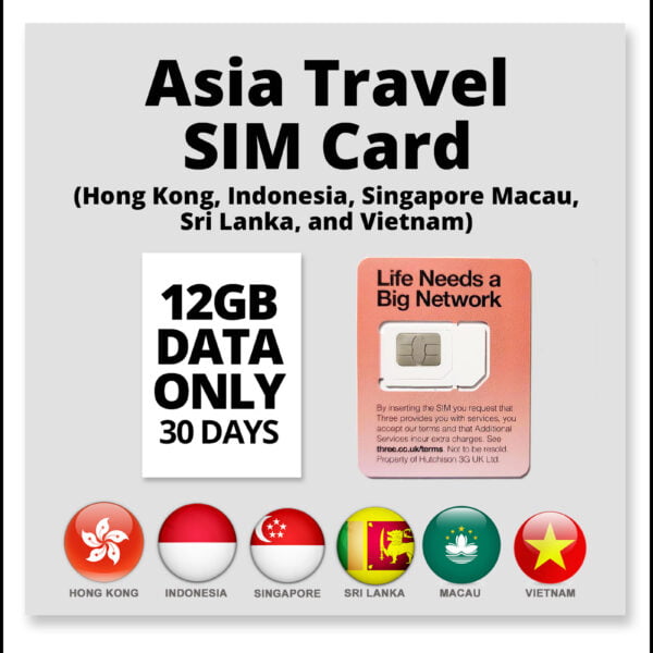 Asia Travel SIM Card