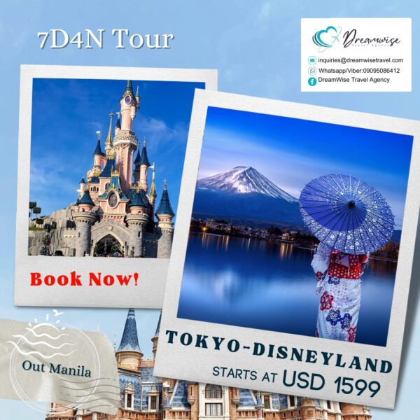 Japan Tokyo Disneyland Travel Package