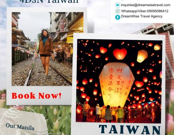 Taiwan August-October Tour (4D3N)